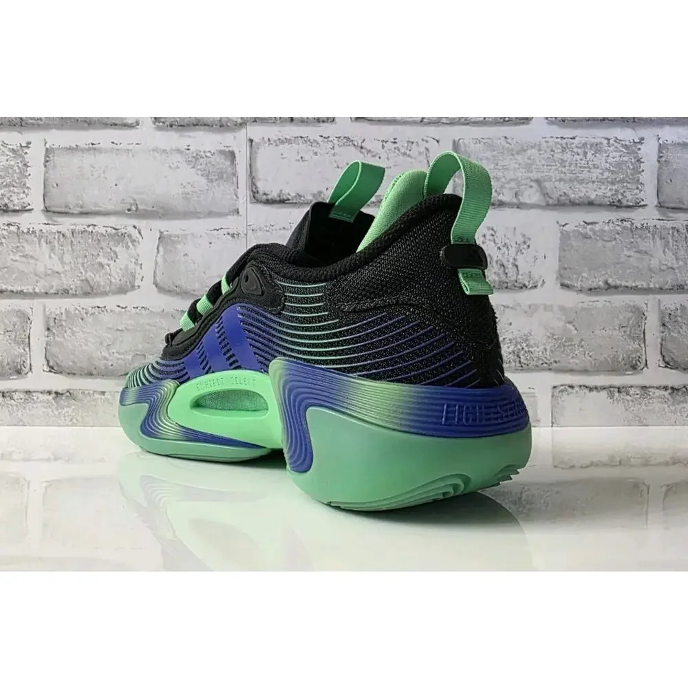 Adidas Exhibit Select 2.0 Basketball Shoes Women's Size 9 Black Green JS0642